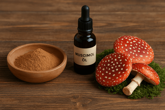 🍄 Fliegenpilz-Produkte im Vergleich – Pulver, Öl oder ganze Hüte? - Druwids