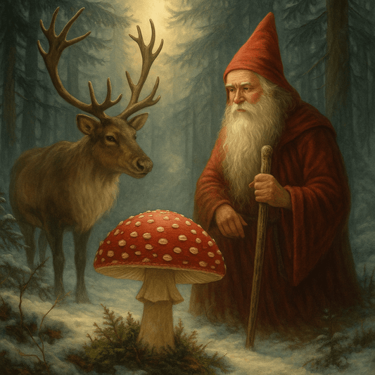 🎅 Der Ursprung des Weihnachtsmanns – und was der Fliegenpilz damit zu tun hat - Druwids