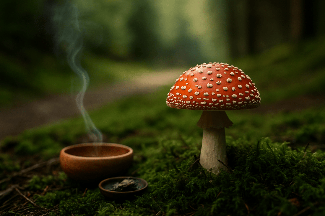 🧘 Fliegenpilz und Achtsamkeit – Was wir vom Waldpilz lernen können - Druwids