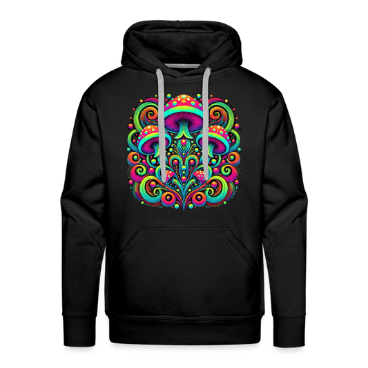 Men’s Premium Hoodie - Pilz-Ekstase - black