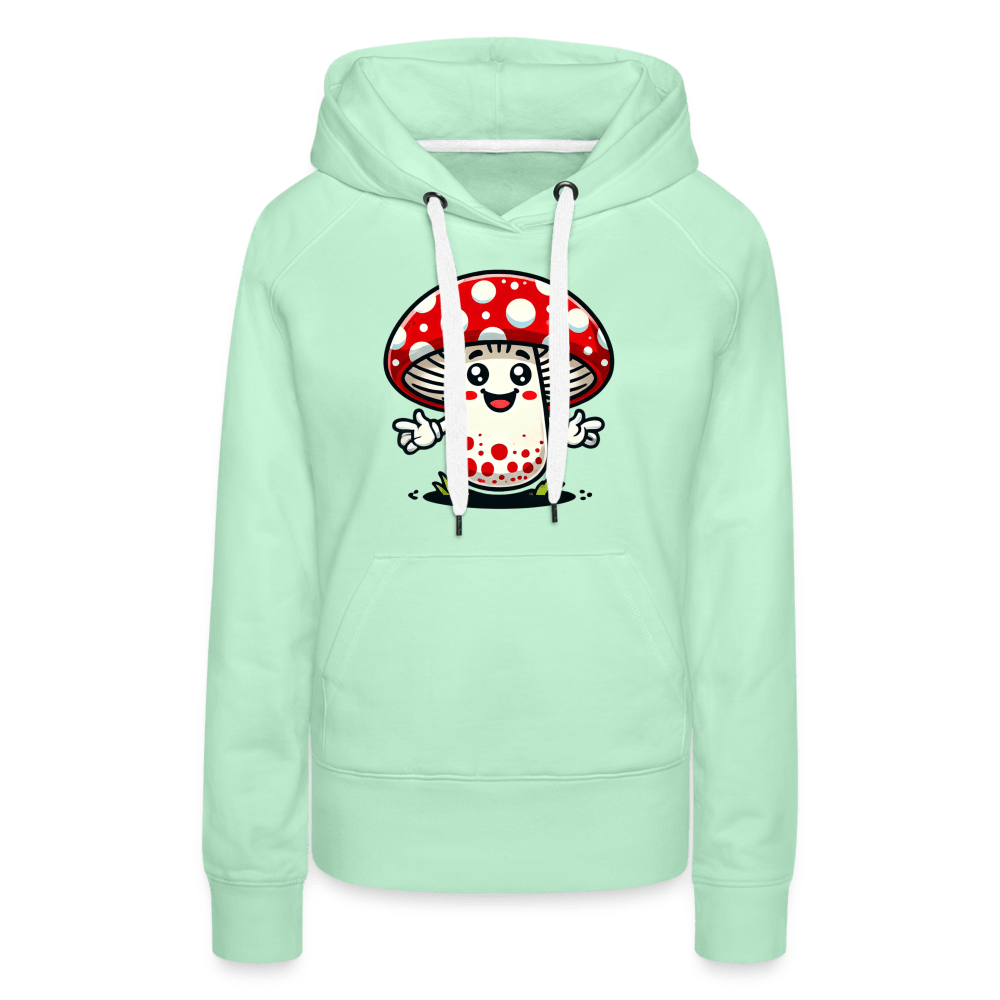 Women’s Premium Hoodie - Pilz Buddy - light mint